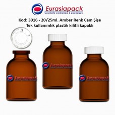 1,00 TL. + KDV'den başlayan fiyatlar ile 20ml. Kilitli Çakma Kapaklı Amber Flakon Şişe 1,00 TL. + KDV'den başlayan fiyatlar ile 20ml. Kilitli Çakma Kapaklı Amber Flakon Şişe