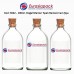 Mantar Tıpalı Cam Şişe 100ml. Kod 3022